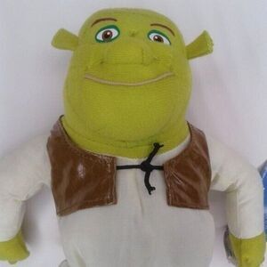 Shrek The Third Plush Doll Toy 12" Kellytoy 2007 Dreamworks with Tags Clothes